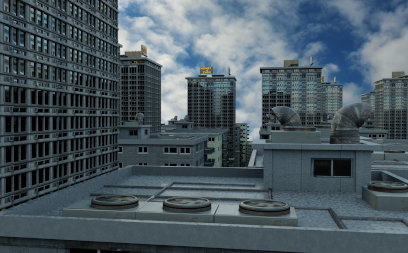 Generate the city by pressing the button 'generate'. CitySketch will then create a complete city via the settings you specified