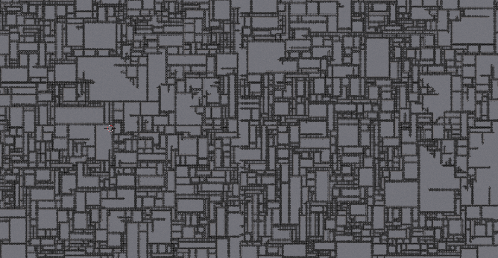 Overwiew showcasing multiple setting when generating Road Systems in CitySketch