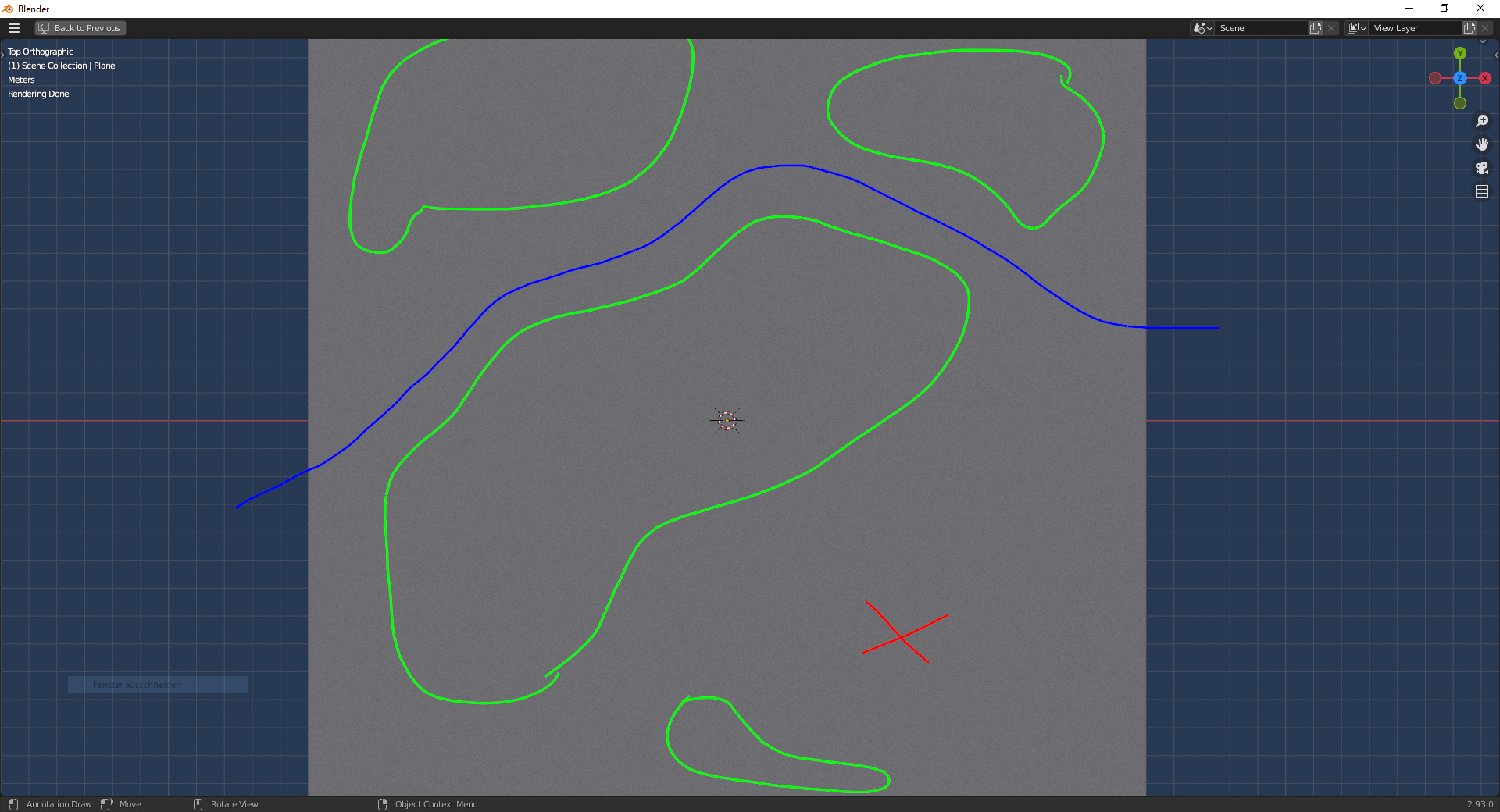 Generated City following handdrawn lines