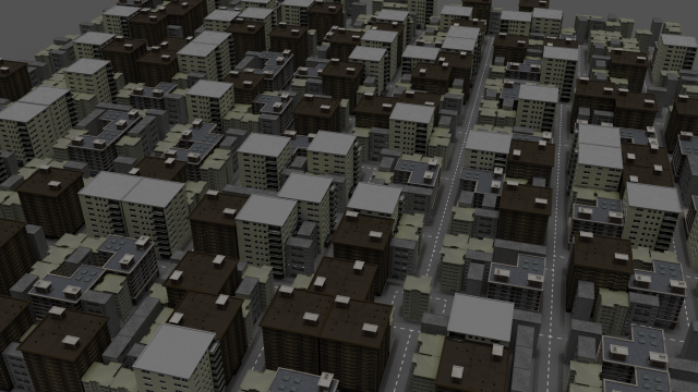 Balance between Roads and Buildings