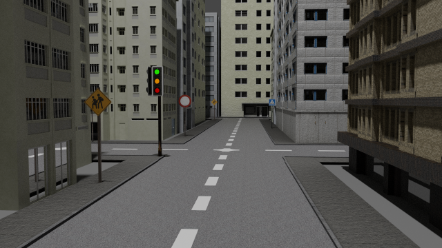 Close up render with details